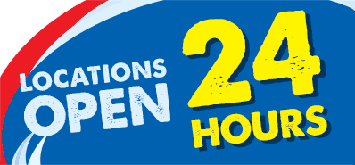 Locations Open 24 Hours