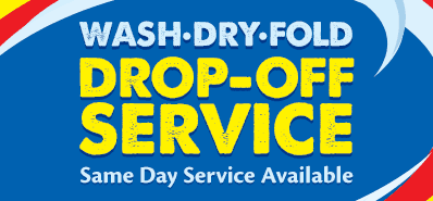 Wash Dry Fold Drop-Off Service available